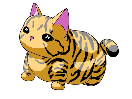 Tabby Cat Sticker