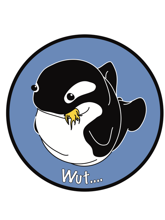 Whale Sticker